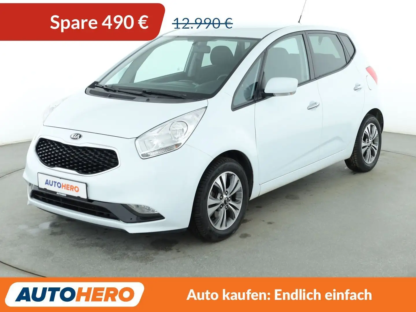 Kia Venga 1.6 Dream Team Aut.*NAV*CAM*PDC*SHZ-LENKRADHEIZUNG Weiß - 1