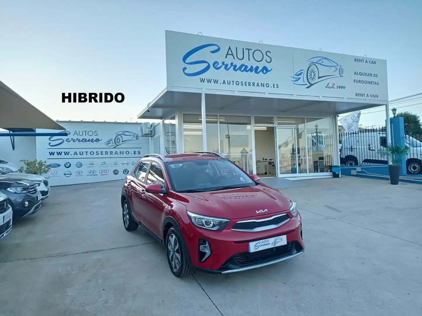 Kia Stonic 1.0 T-GDI 74KW 100CV MHEV MT DRIVE Rojo - 1