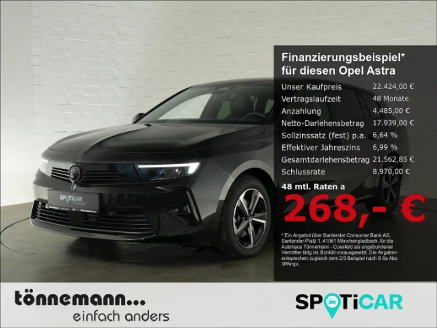 Opel Astra L ST GS+LED LICHT+NAVI+360 GRAD KAMERA+SITZ-/LENKR Noir - 1