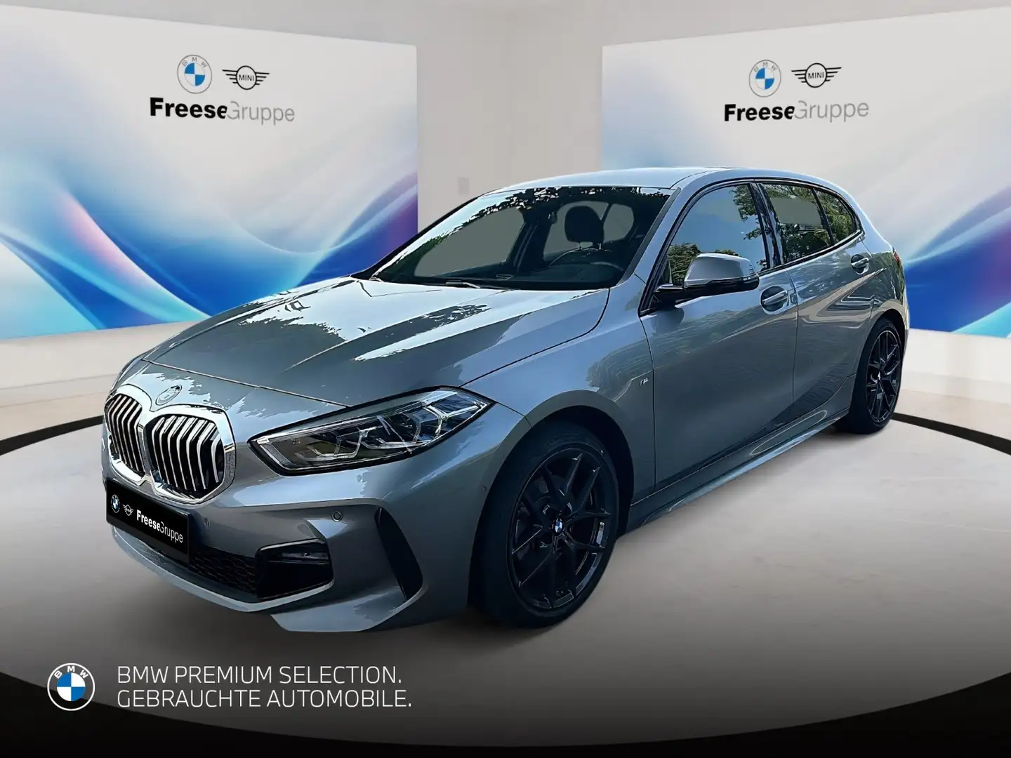 BMW 118 d M Sport Head-Up DAB LED WLAN RFK Tempomat Grau - 1