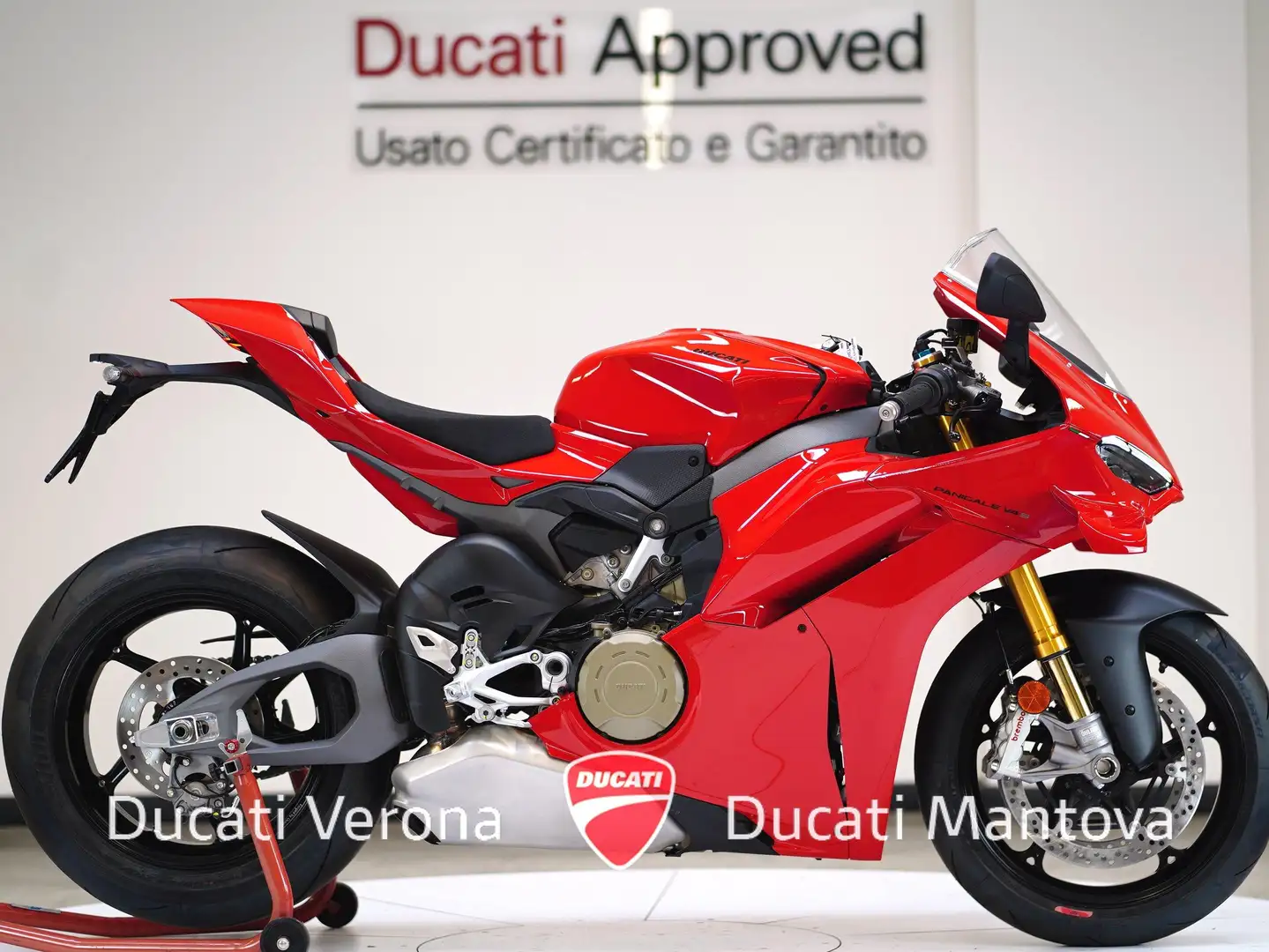 Ducati Panigale V4 S Panigale V4 S solo 364 km - Rosso - 1