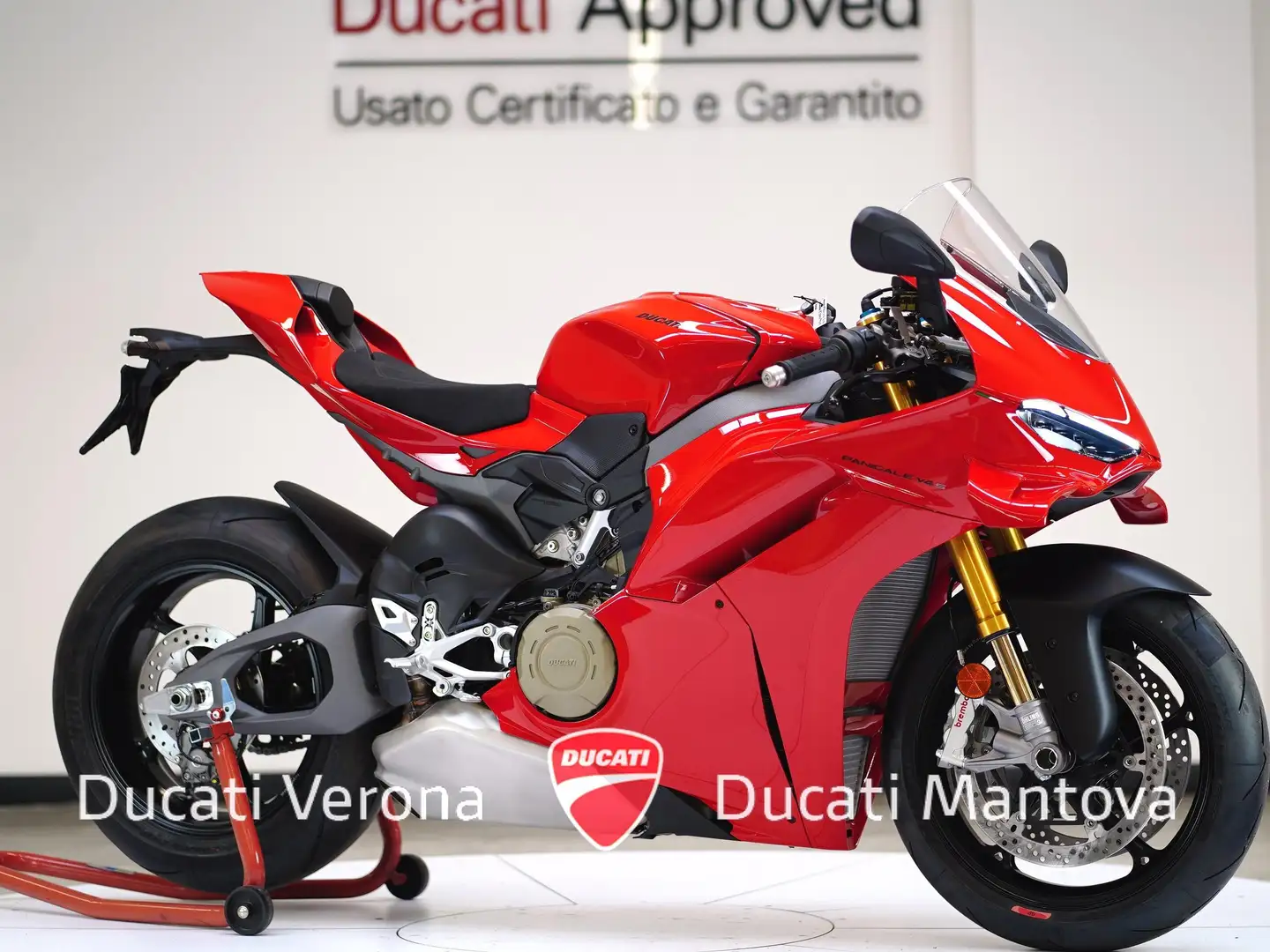 Ducati Panigale V4 S Panigale V4 S solo 364 km - Rosso - 2