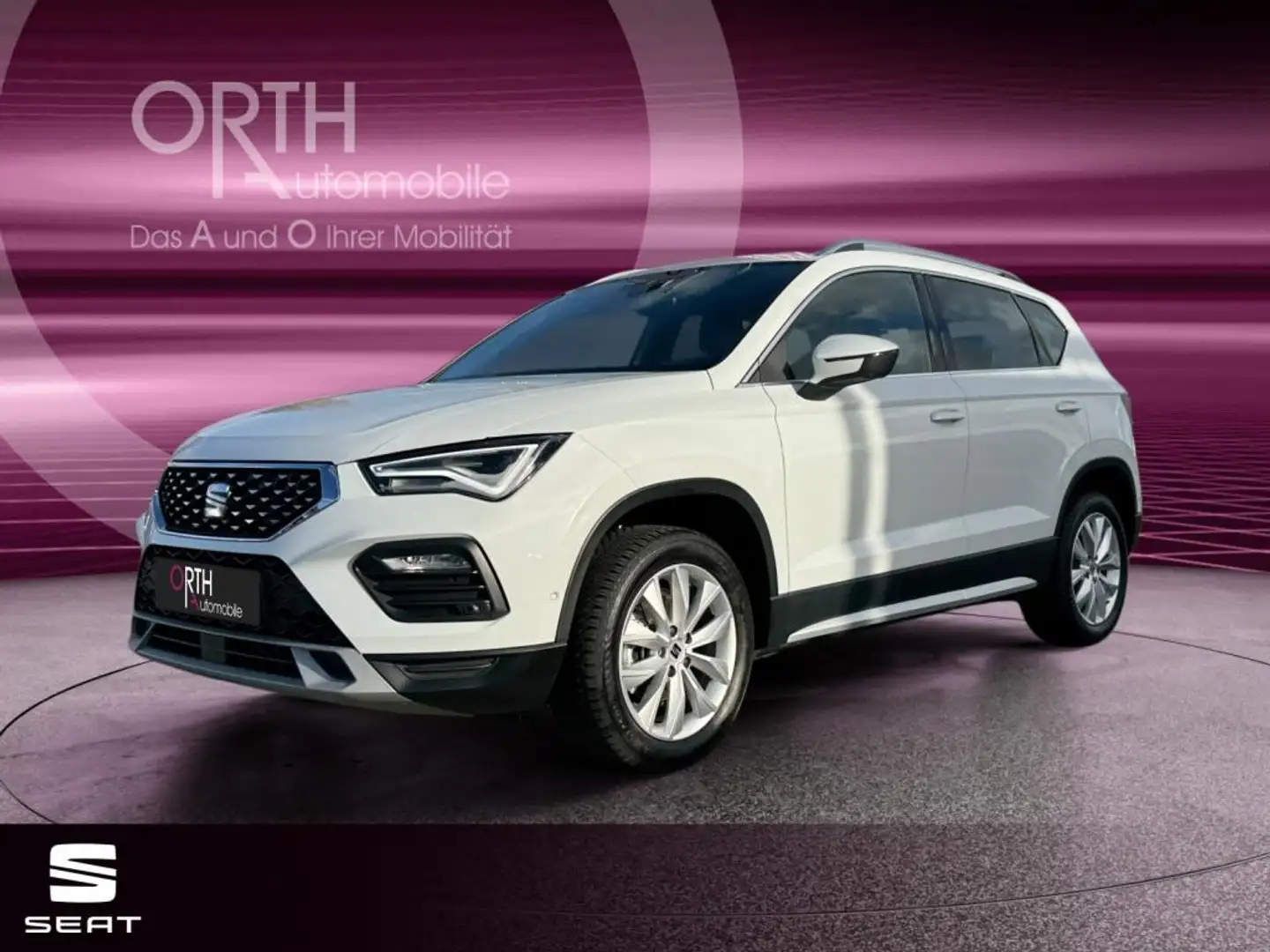 SEAT Ateca 1.5TSI Xperience DSG NAVI SHZ ACC LED SPUR Blanc - 1