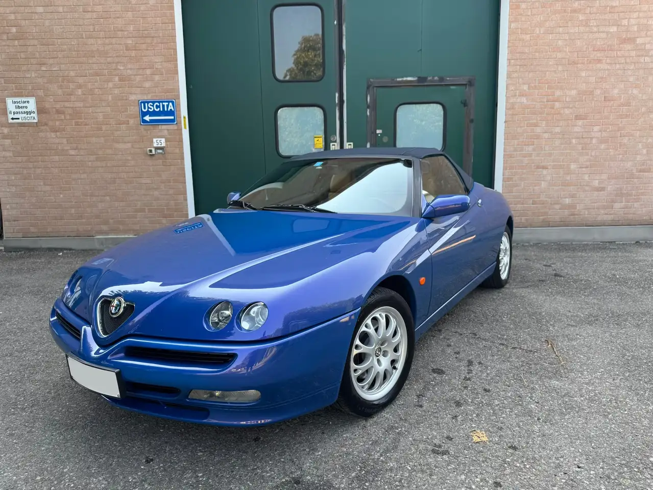 Alfa Romeo Spider 1995 2.0 ts 16v - Blu Victoria - Da collezione, foto 2