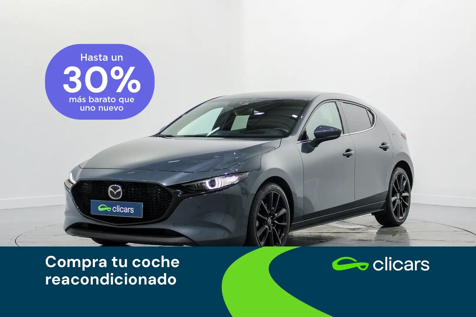 Mazda 3 2.0 e-Skyactiv-X Zenith 132kW Gris - 1