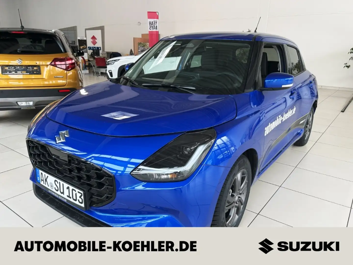 Suzuki Swift 1.2 COMFORT+ CVT HYBRID NAVI SITZHEIZUNG Blau - 1