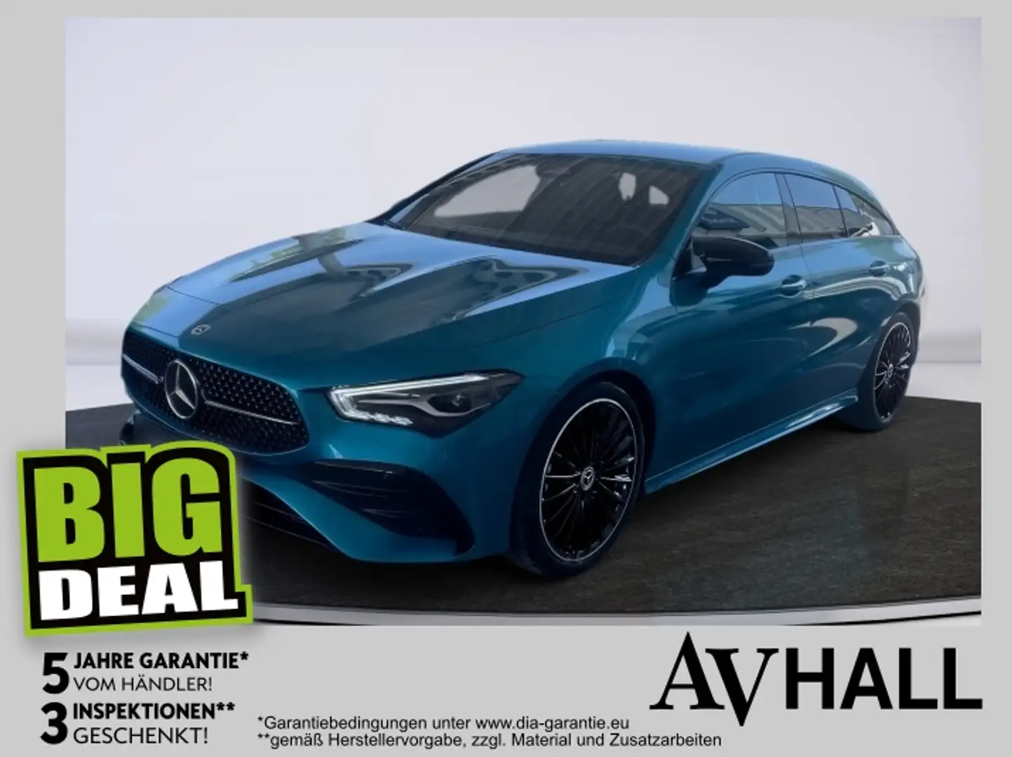 Mercedes-Benz CLA 200 d Shooting Brake NIGHT*LED*KAM*AMB*SHZ* Bleu - 1