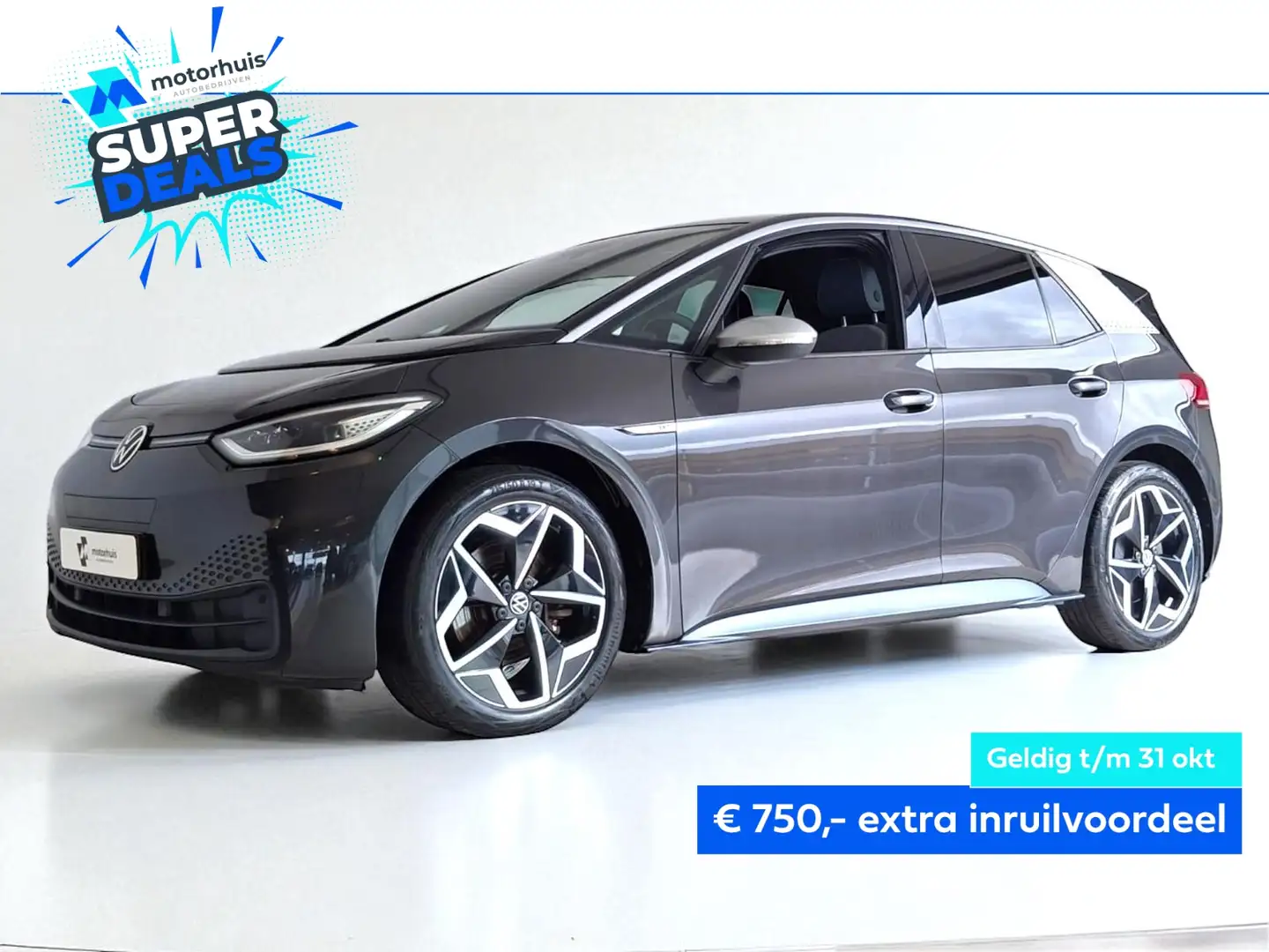 Volkswagen ID.3 58kWh 204pk 1ST Plus IQ LIGHT WINTERPACK CAMERA Grijs - 1