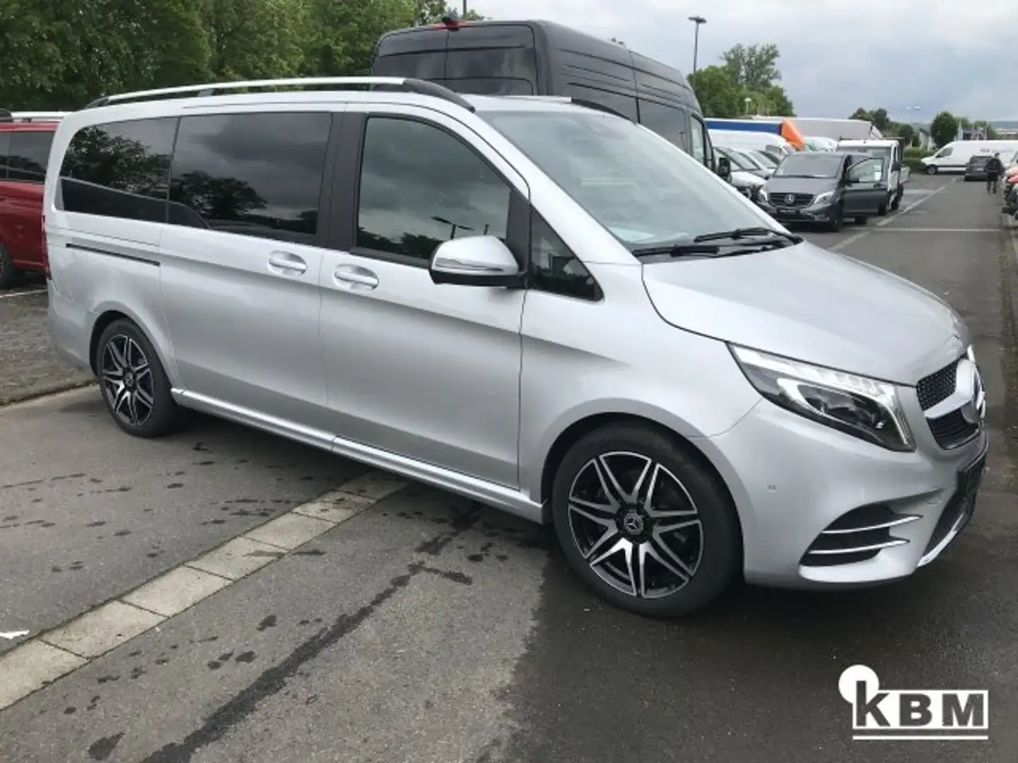 Mercedes-Benz V 300 V 300 d EDITION Lang AMG Line*Navi*LED*AHK Срібний - 2