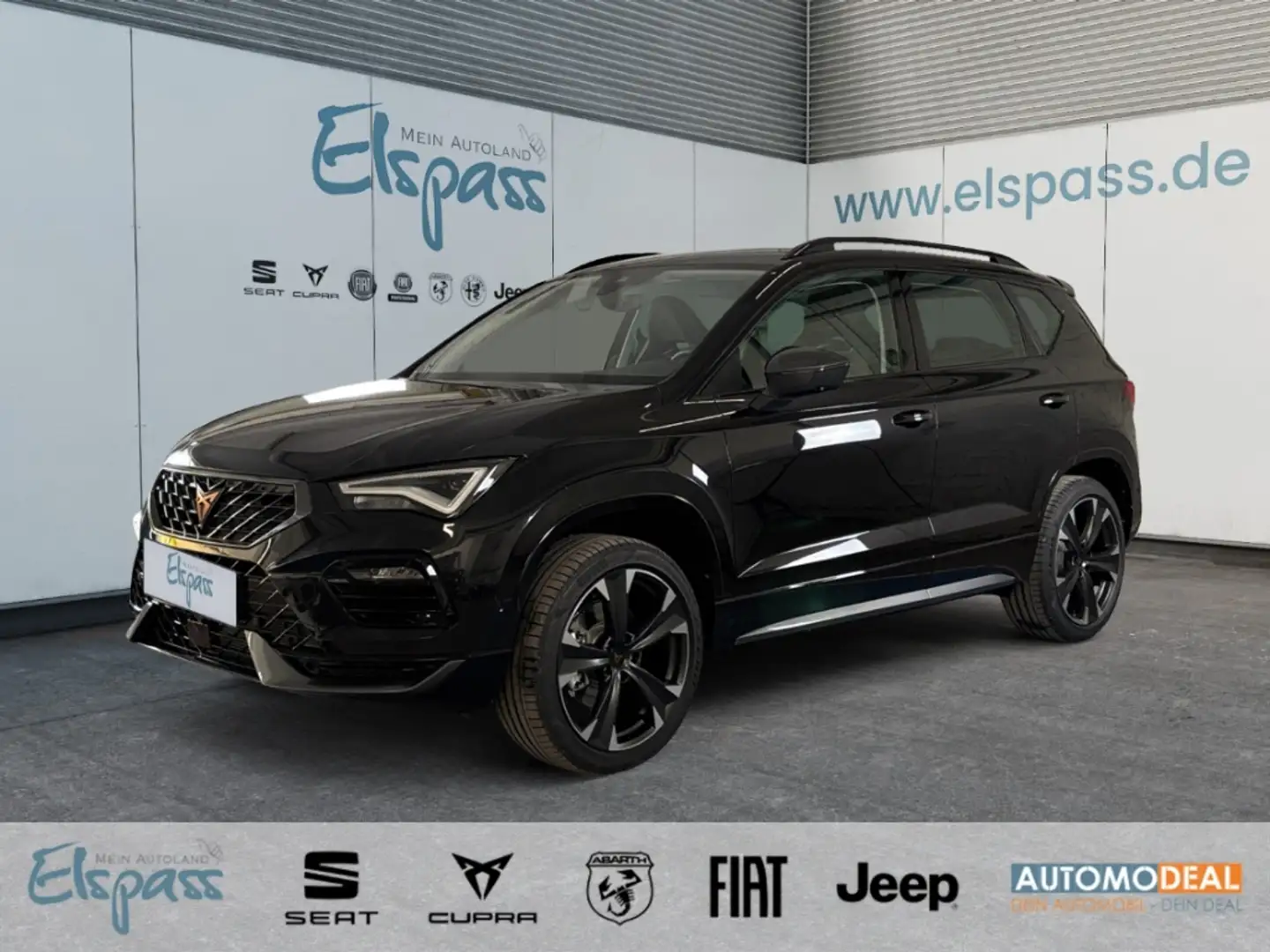 CUPRA Ateca 190PS 4Drive EL. AHK 360°KAM EL.HECKKL. EL:SITZ NA Schwarz - 1