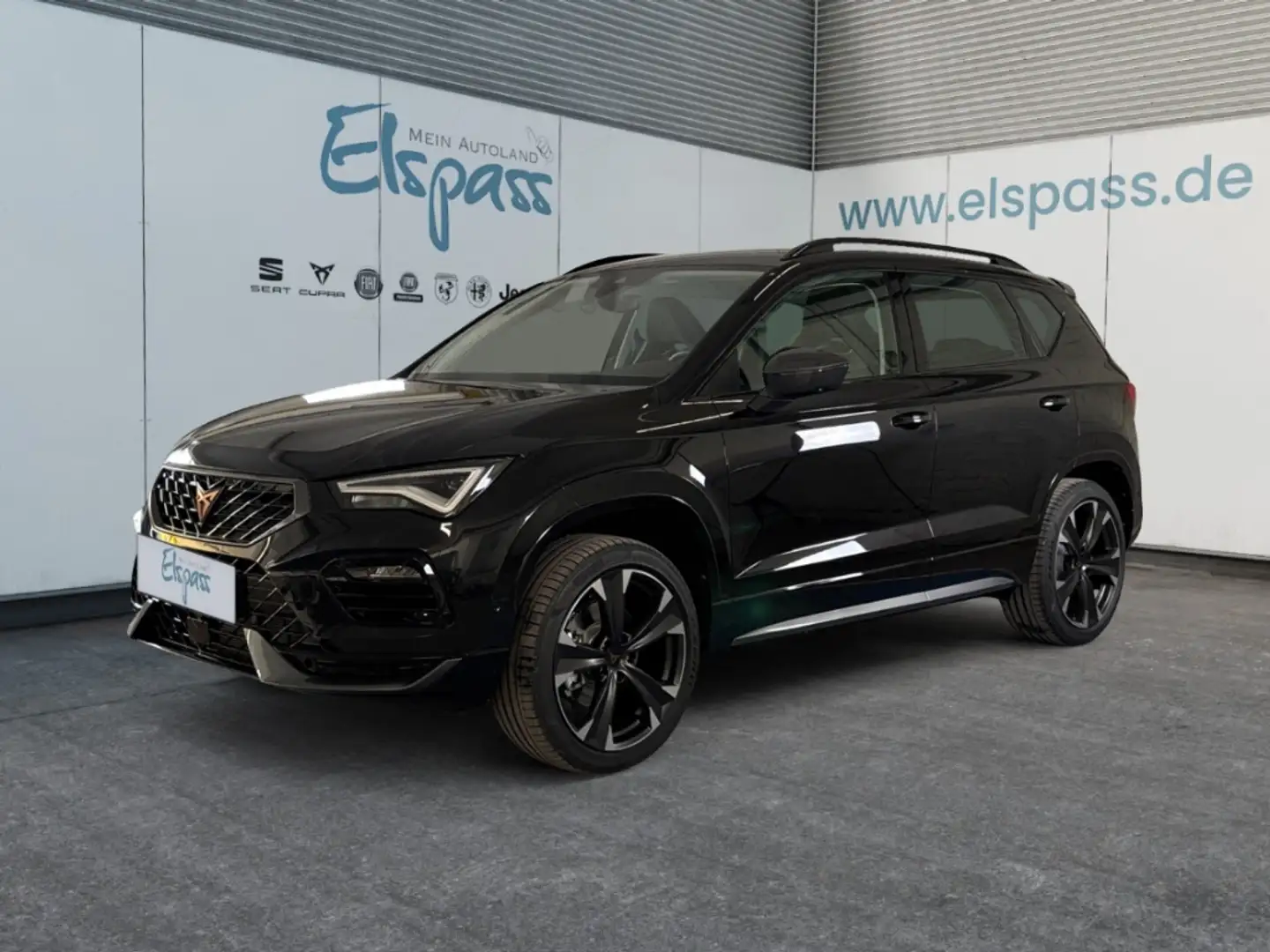 CUPRA Ateca 190PS 4Drive EL. AHK 360°KAM EL.HECKKL. EL:SITZ NA Schwarz - 2