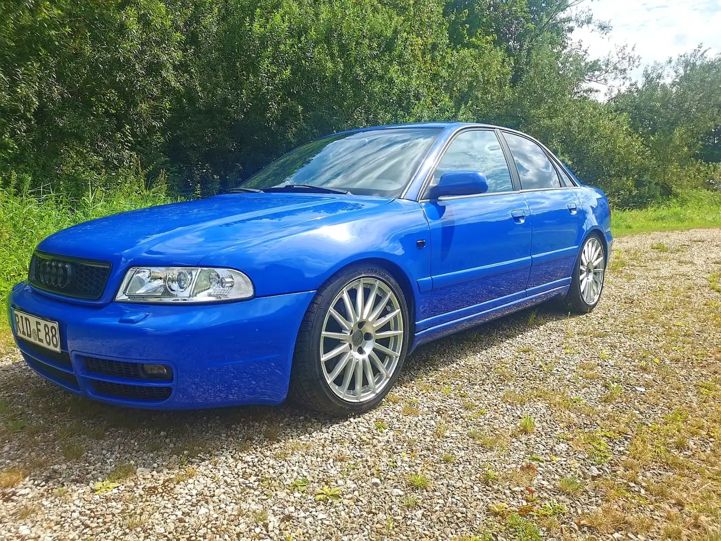 Audi S4 2.7 quattro Azul - 1