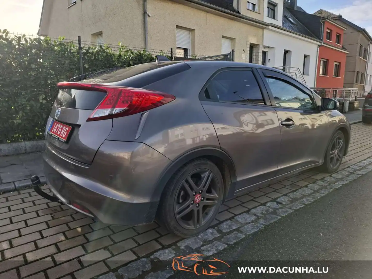 Honda Civic 1.6 i-DTEC Sport 120 Gris - 2