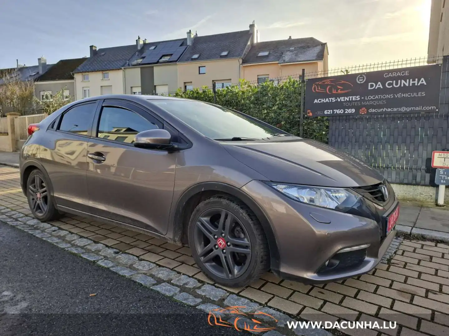 Honda Civic 1.6 i-DTEC Sport 120 Gris - 1
