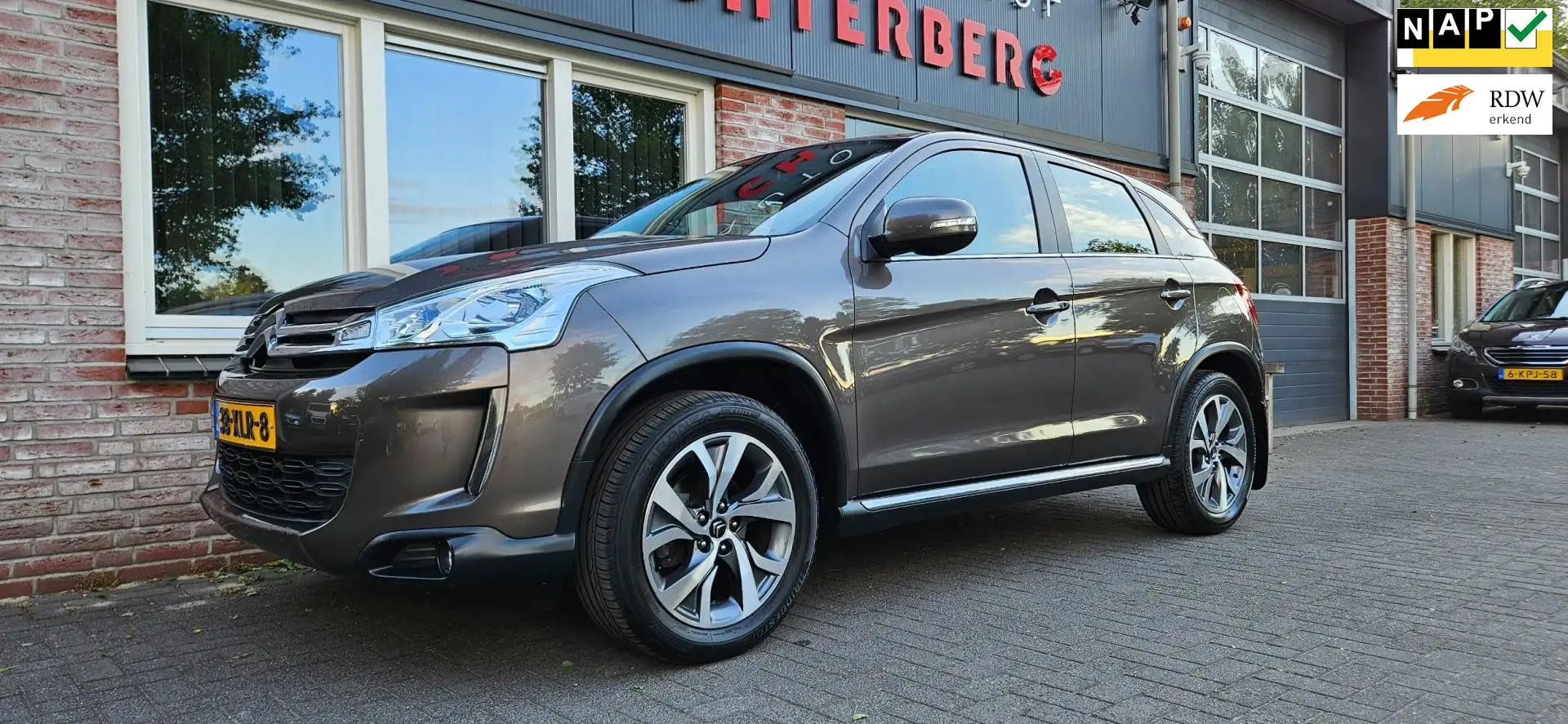 Citroen C4 Aircross 1.6 Tendance Trekhaak! Airco! Cruise Control! Nett Marrón - 1