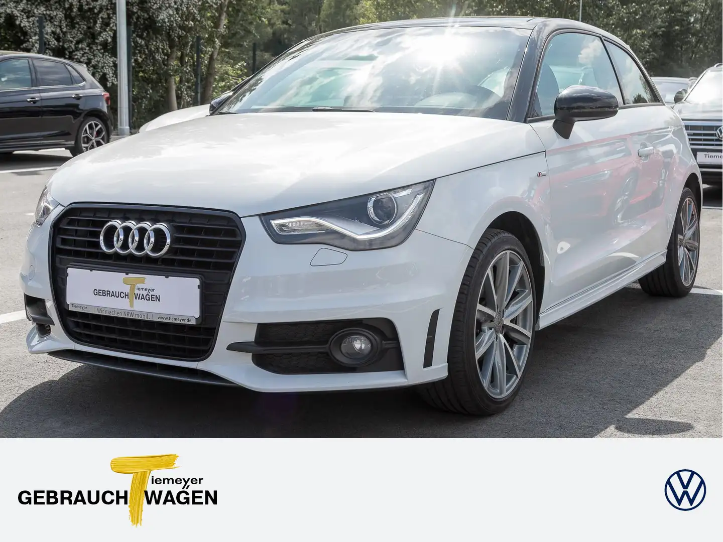 Audi A1 1.2 TFSI S LINE PANO XENON LM17 SITZHZ Weiß - 1