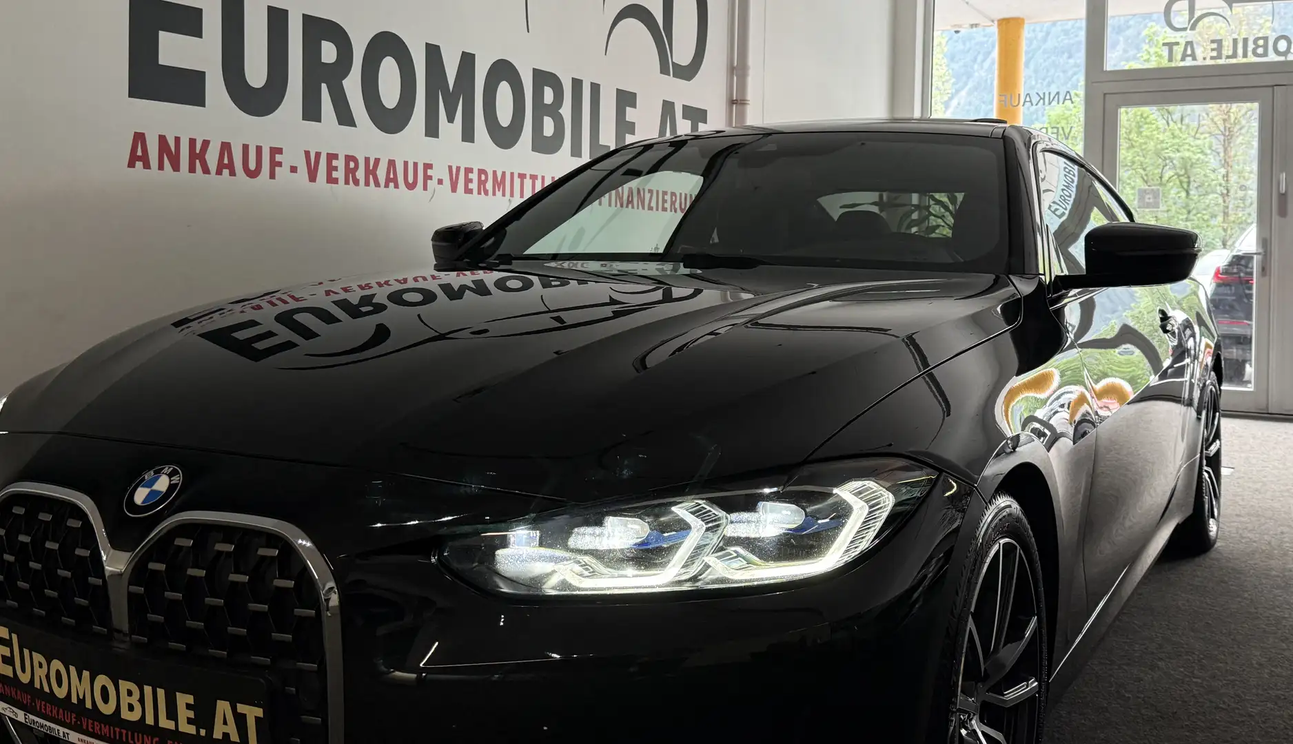 BMW 420 420 d *M SHADOW LINE*LASER*HU*AMBIENTE*H&K*TOTW* Schwarz - 2