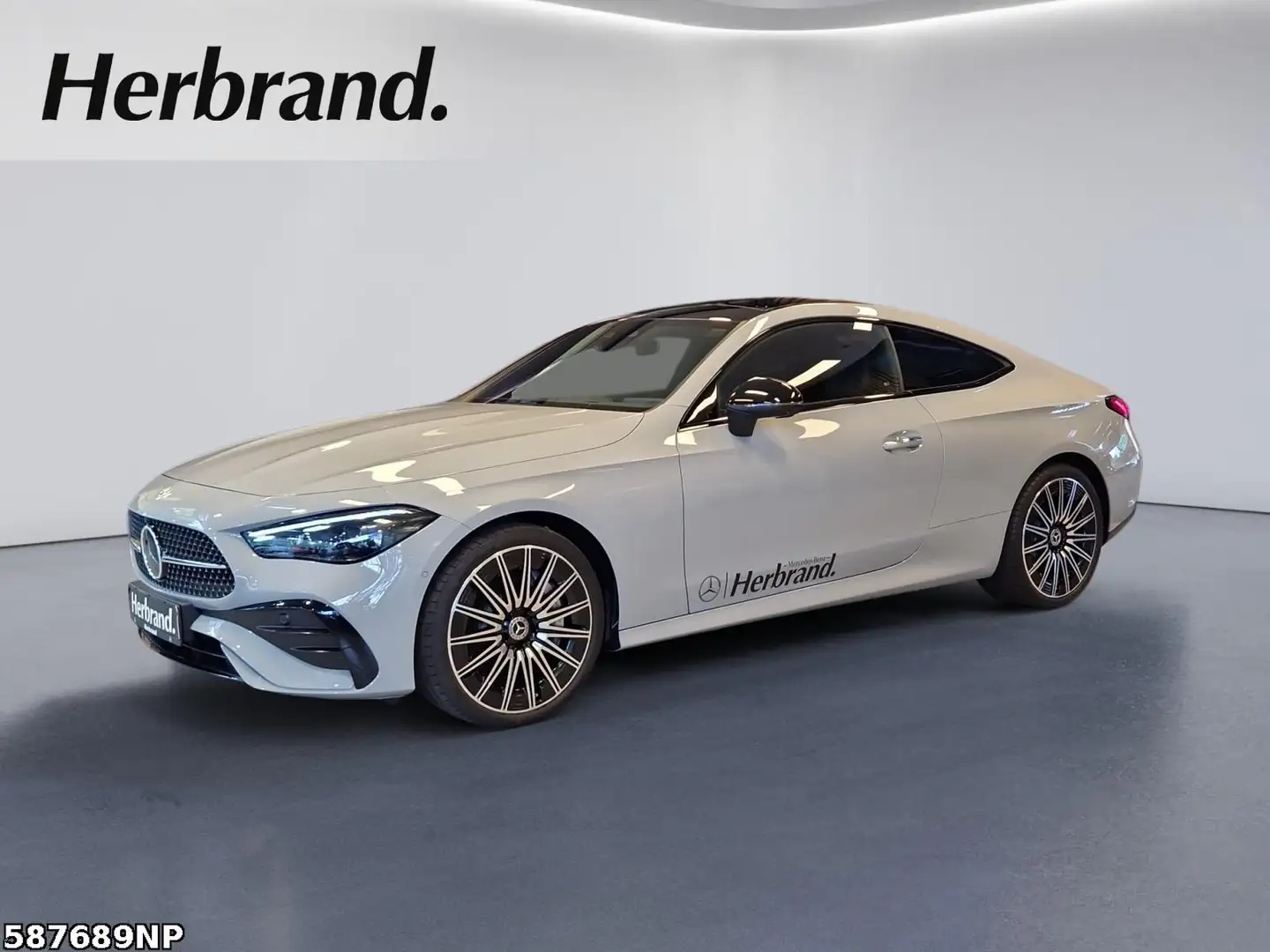 Mercedes-Benz CLE 450 4MATIC Coupé +AMG+PANO+BURMESTER+20"+ Серый - 1