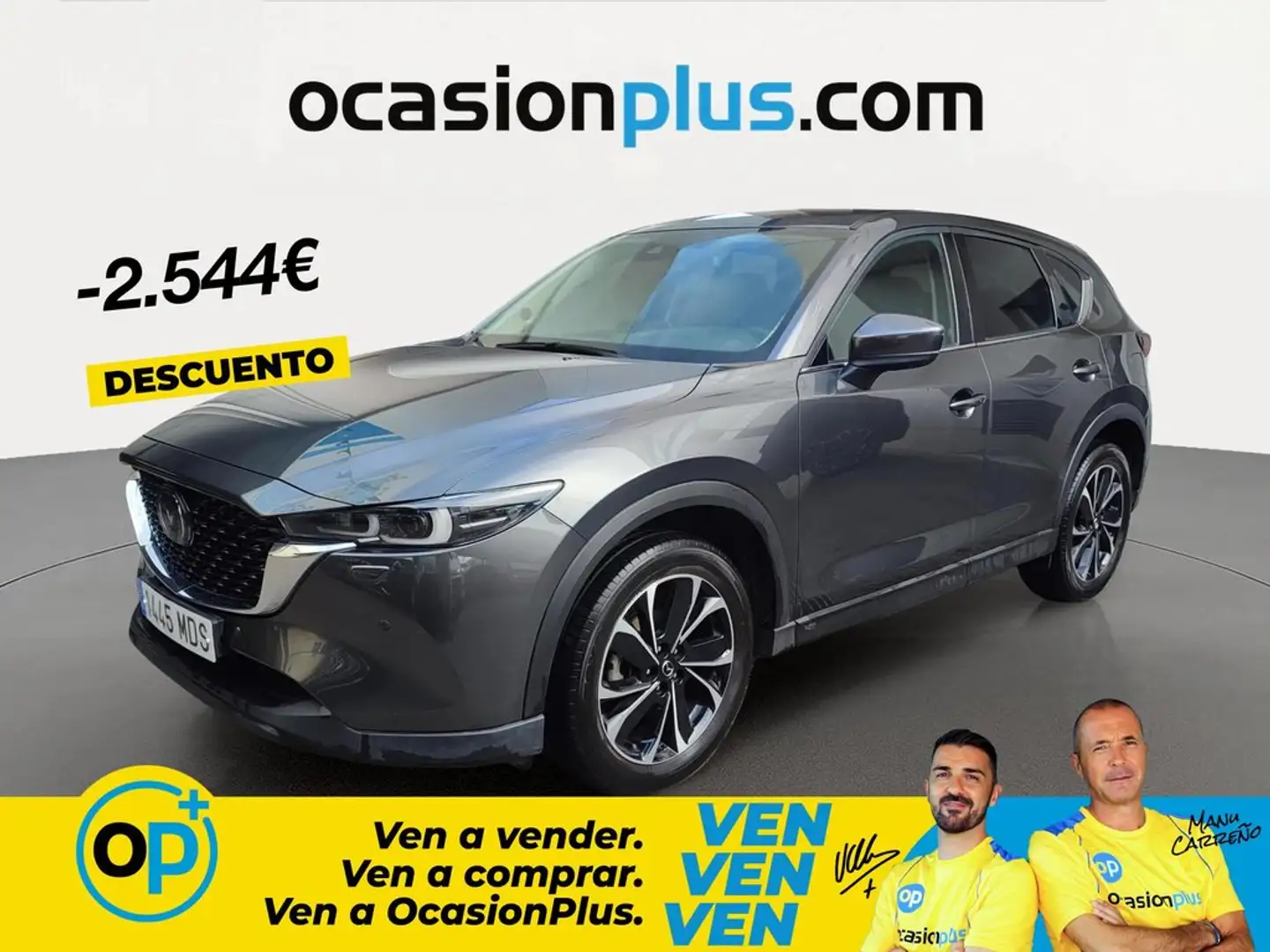 Mazda CX-5 2.0 Skyactiv-G Zenith 2WD Aut. 121kW Gris - 1