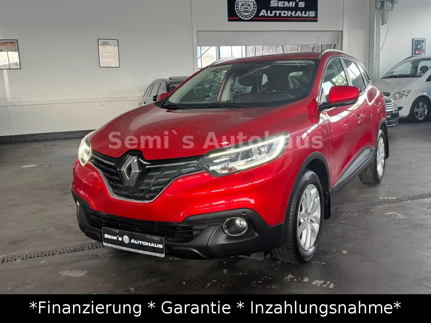 Renault Kadjar Life ENERGY dCi 130*Navi*T-Leder*AHK* Rouge - 1