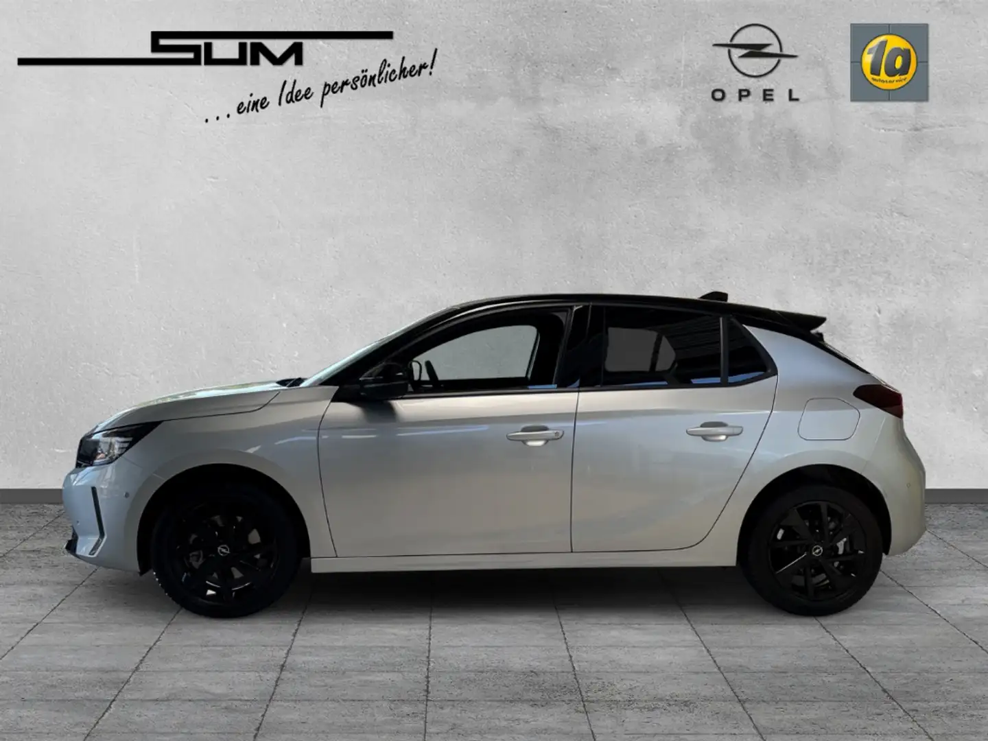 Opel Corsa 1.2 Turbo GS Navigation, Sitzheizung u.v.m. Gris - 2