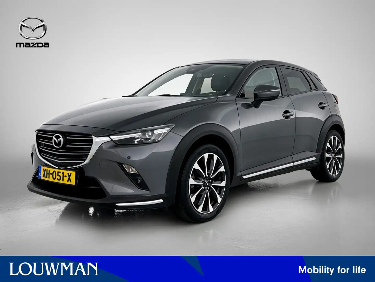 Mazda CX-3 2.0 SkyActiv-G 120 SkyLease GT Grau - 1