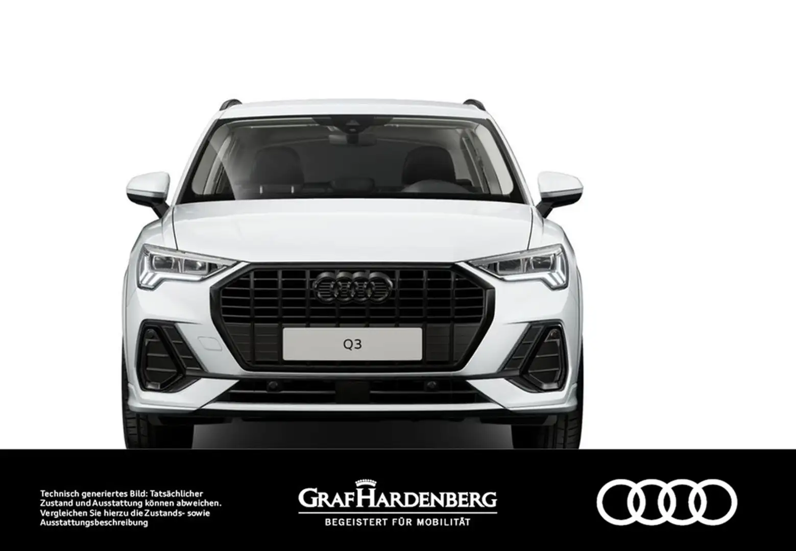 Audi Q3 35 TFSI S line Virt.Cockpit LED Navi ACC Blanc - 2