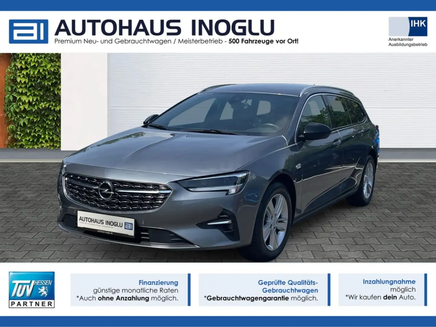 Opel Insignia 2.0*Elegance*Navi*LED*F RKam*Le Shz*AGR Grau - 1