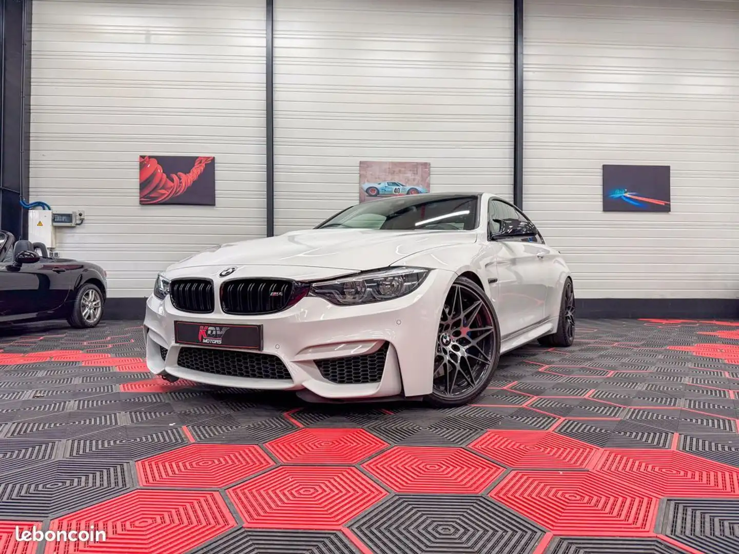 BMW M4 LCI F82 Competition 3.0 450 DKG – 2ème main Suivi complet Blanc - 1