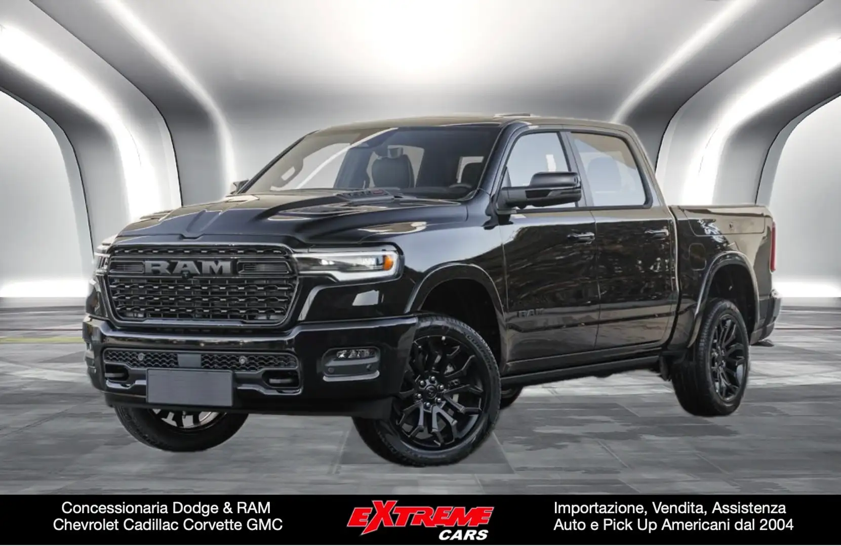 RAM 1500 LIMITED Night 2025 3.0L Hurricane 547cv Zwart - 1