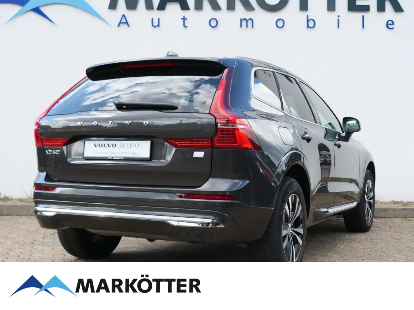 Volvo XC60 T6 AWD Recharge Core AHK/PANO/CAM/Google Grau - 2