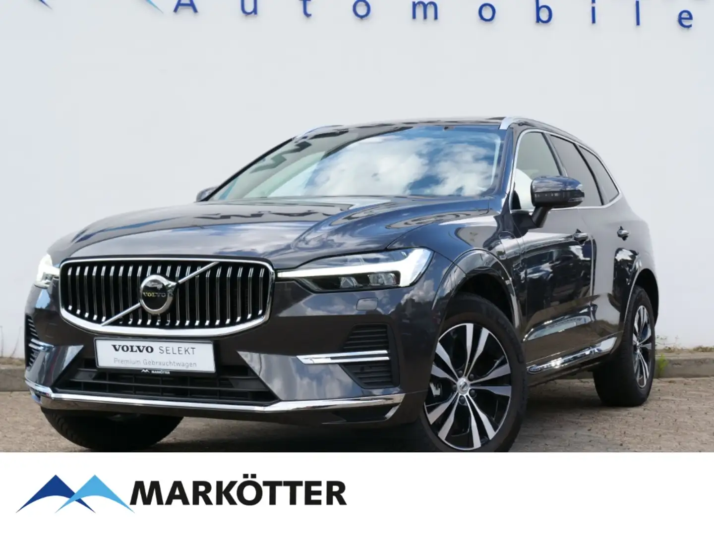 Volvo XC60 T6 AWD Recharge Core AHK/PANO/CAM/Google Grau - 1