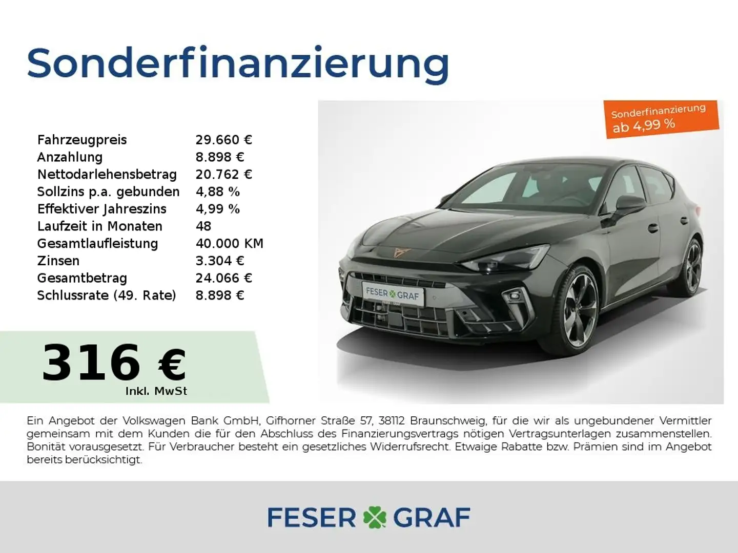 SEAT Leon 2.0TDI DSG LED ACC RearView Sitzheizung Schwarz - 1