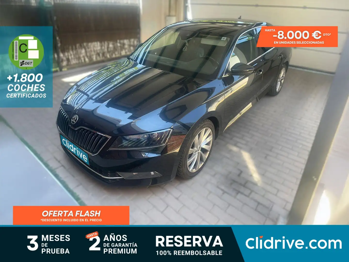 Skoda Superb 2.0TDI Style DSG 110kW Negro - 1