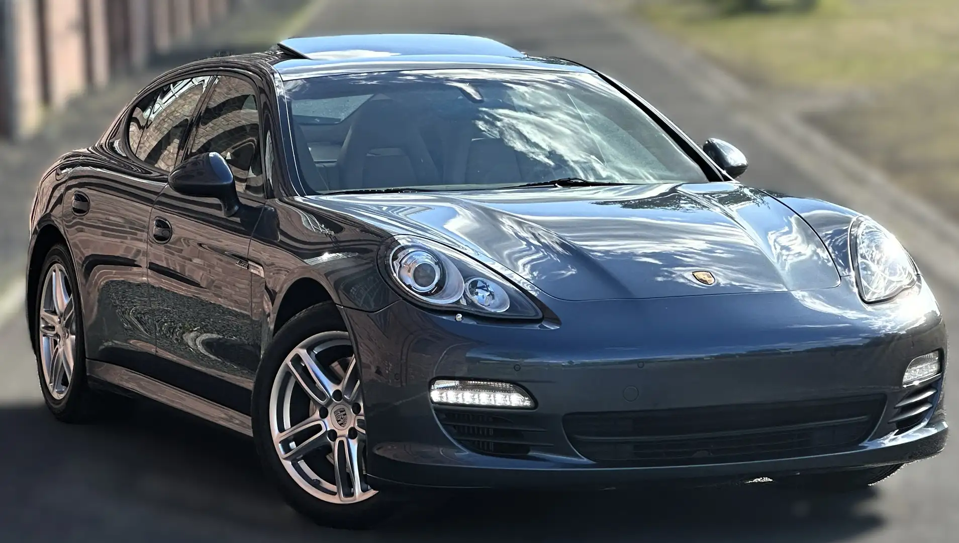 Porsche Panamera Diesel Kamera 1 Hd. Leder GSD NAVI PASM Blau - 2
