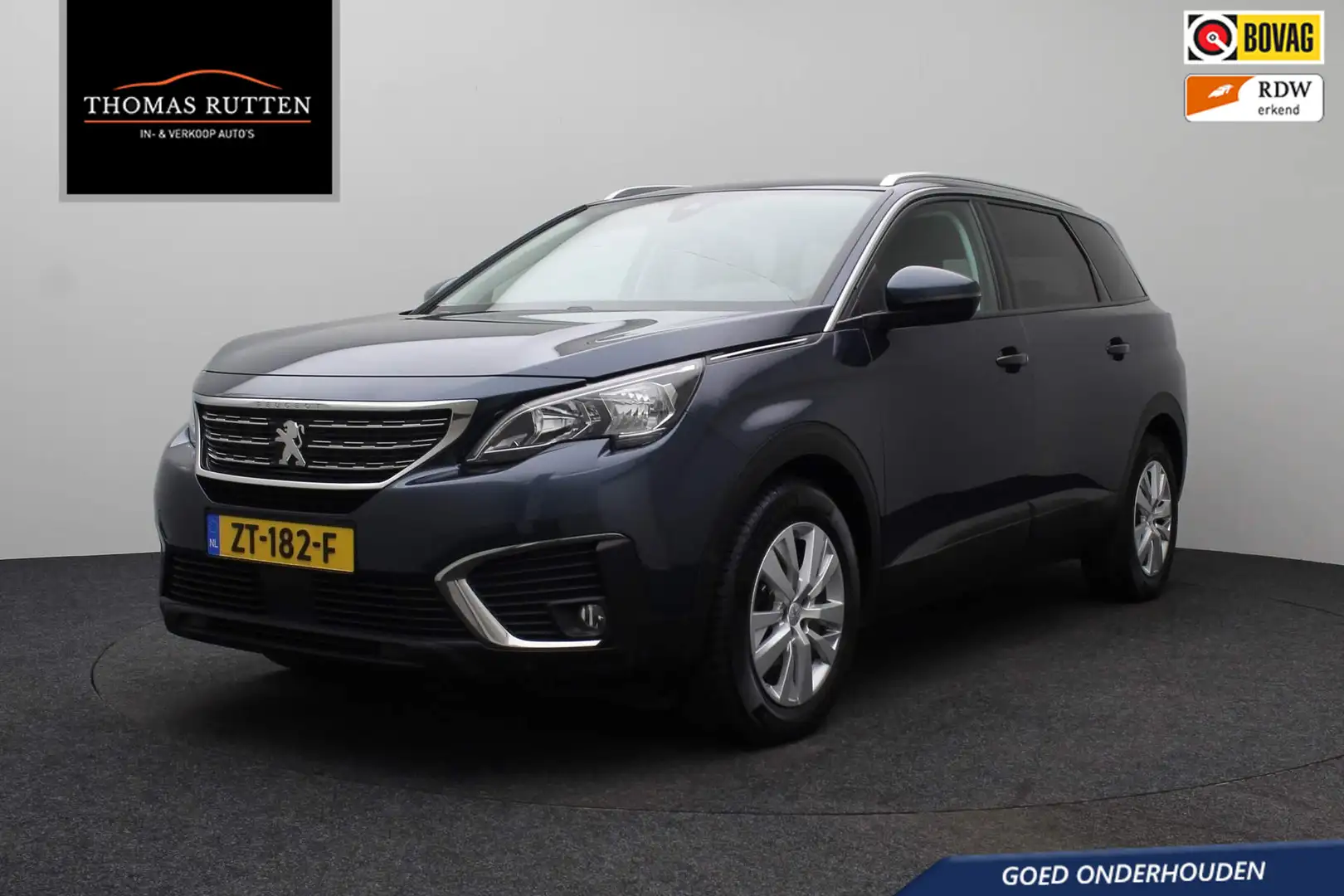 Peugeot 5008 1.5 BlueHDI Blue Lease Premium 2018 7- persoons | Modrá - 1