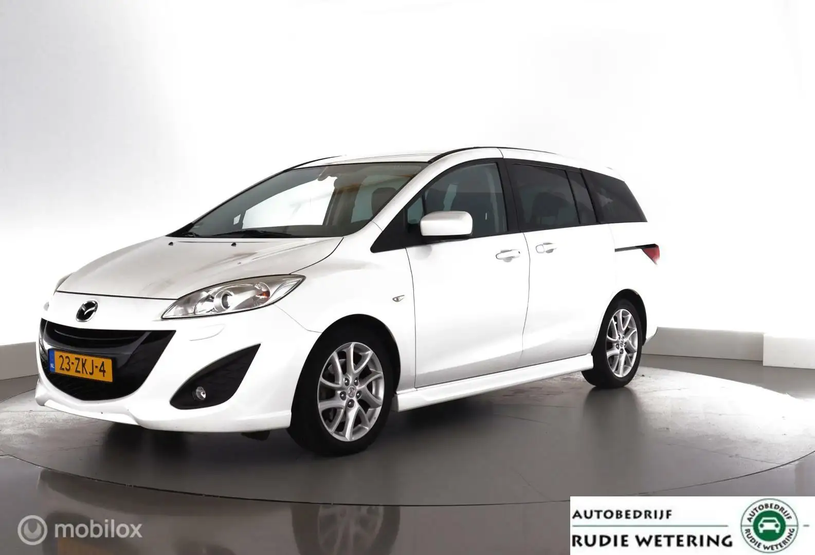 Mazda 5 2.0 150pk Executive GT trekhaak|xenon|leder|lmv17 Wit - 1