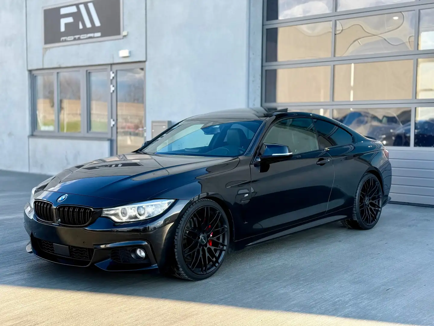 BMW 435 F32 435i N55, M-Performance, Abstandstem., Breyton Negro - 1