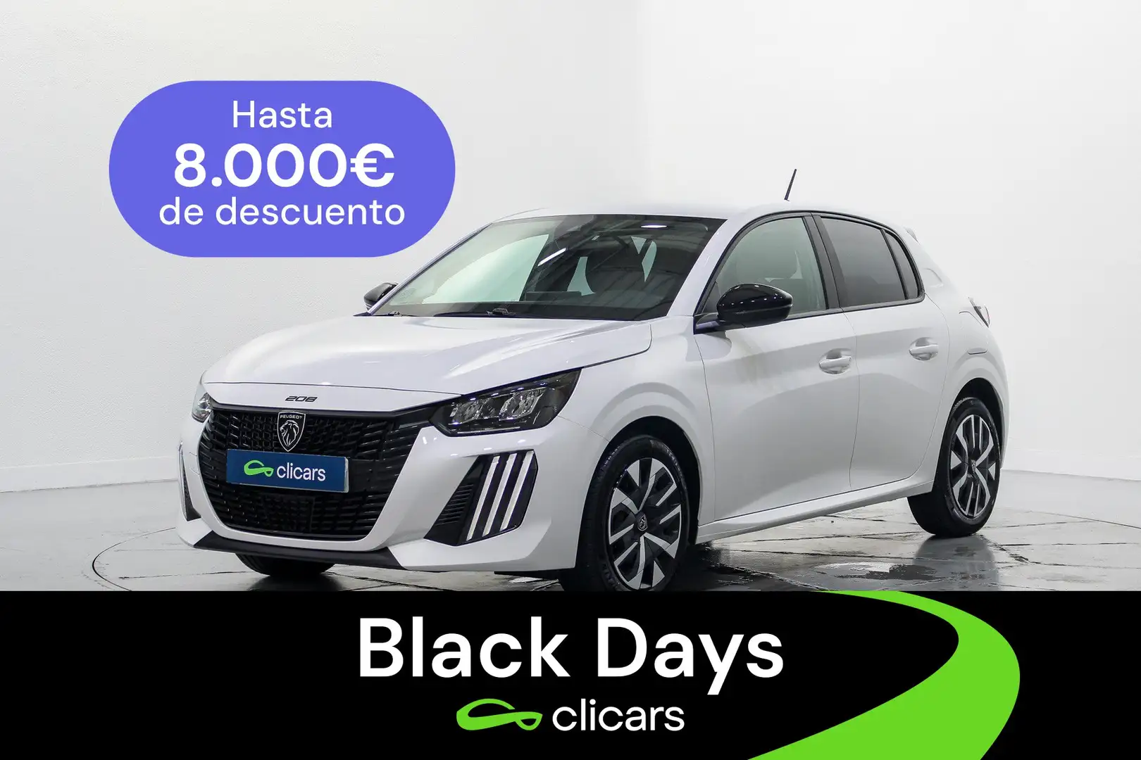 Peugeot 208 1.2 Puretech S&S Active 75 Blanc - 1