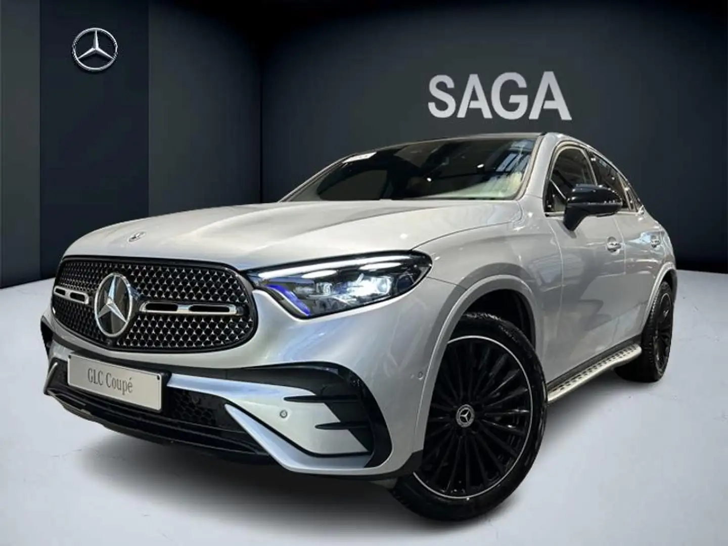 Mercedes-Benz GLC 200 d 4MATIC Coupé Plateado - 1