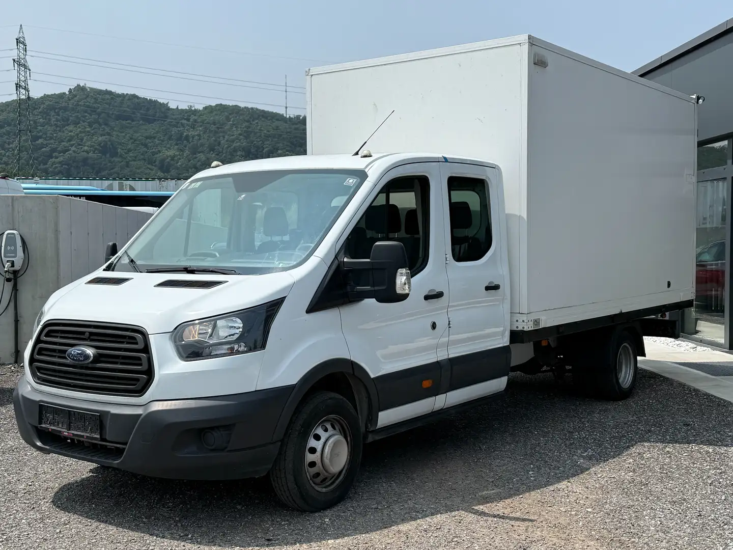 Ford Transit 350 L4 Doppelkabine Koffer Blanco - 2