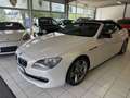 BMW 640 Cabrio RENTNERFAHZEUG !! Blanc - thumbnail 1