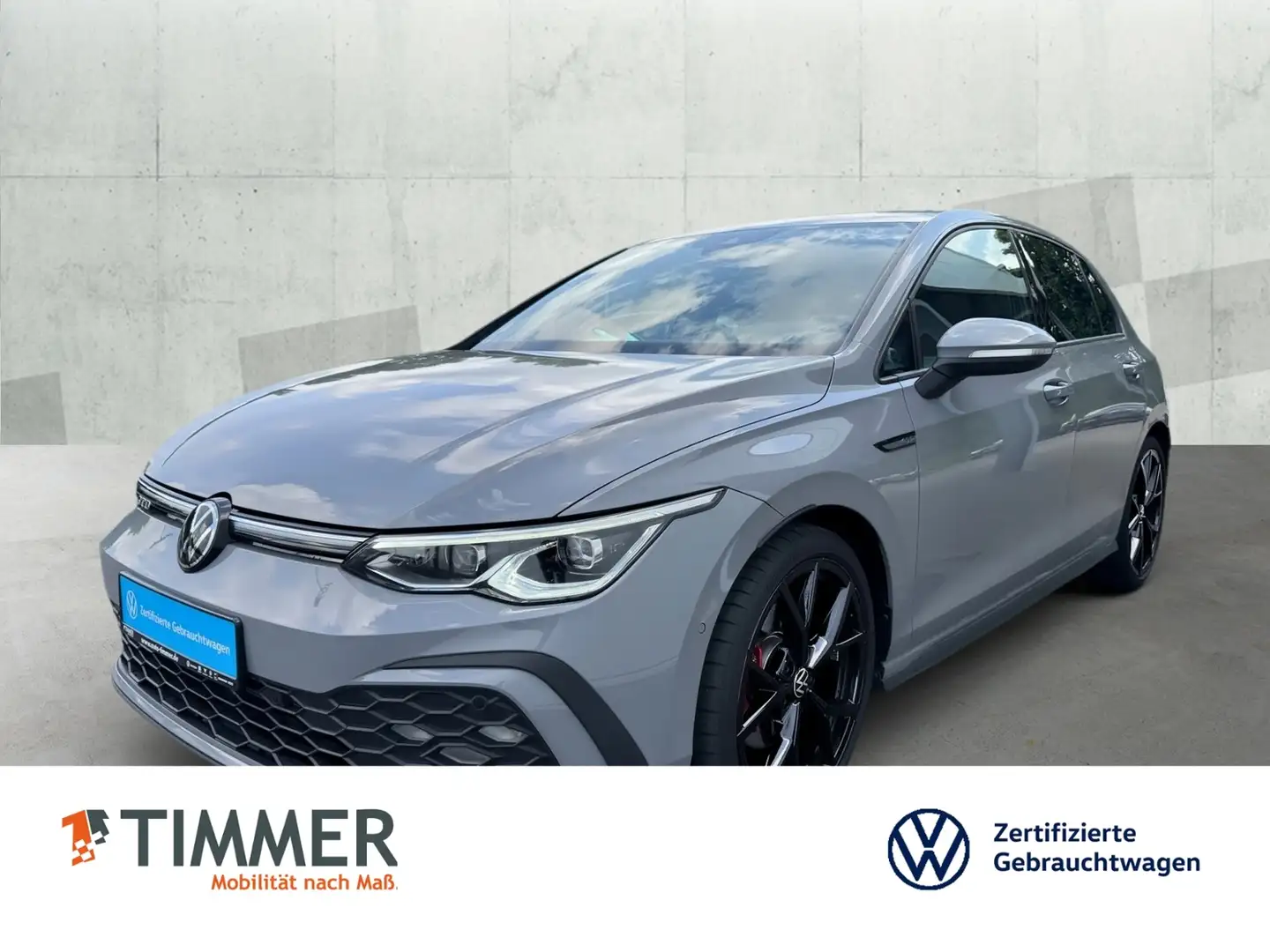 Volkswagen Golf VIII 2.0 TDI GTD *DSG*LED*AHK*WE CONNECT*RFK*STAN Grau - 1
