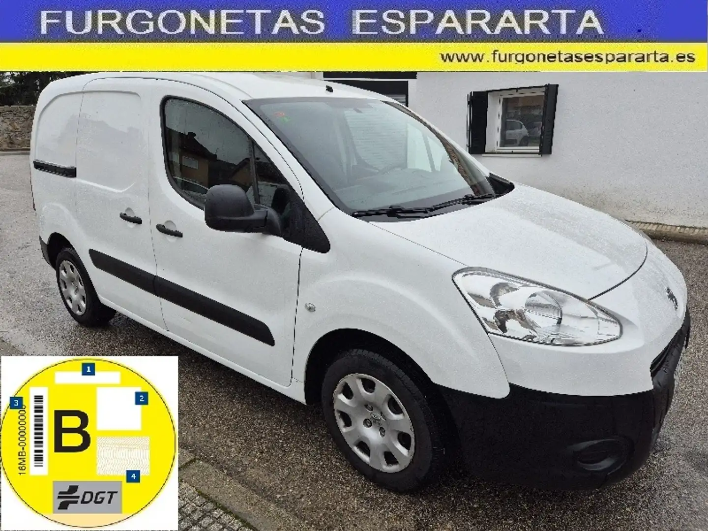 Peugeot Partner Furgón 1.6BlueHDI Confort L1 75 Blanc - 1