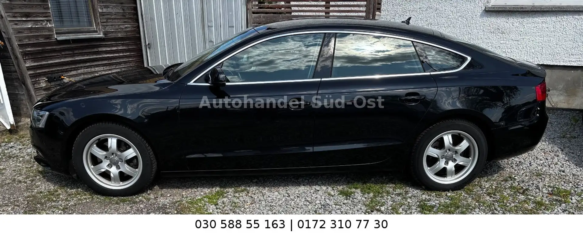 Audi A5 Sportback 3.0 TDI quattroLeder Navi Xenon 1.H Schwarz - 2