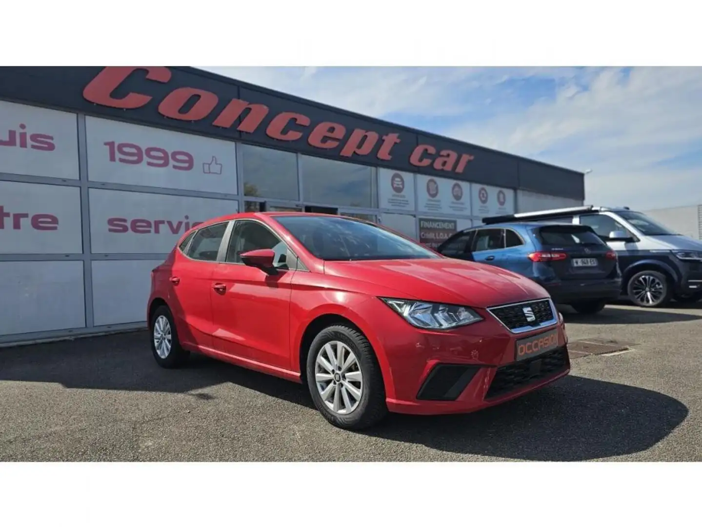 SEAT Ibiza Style 1.0i MPi 80cv Rouge - 1