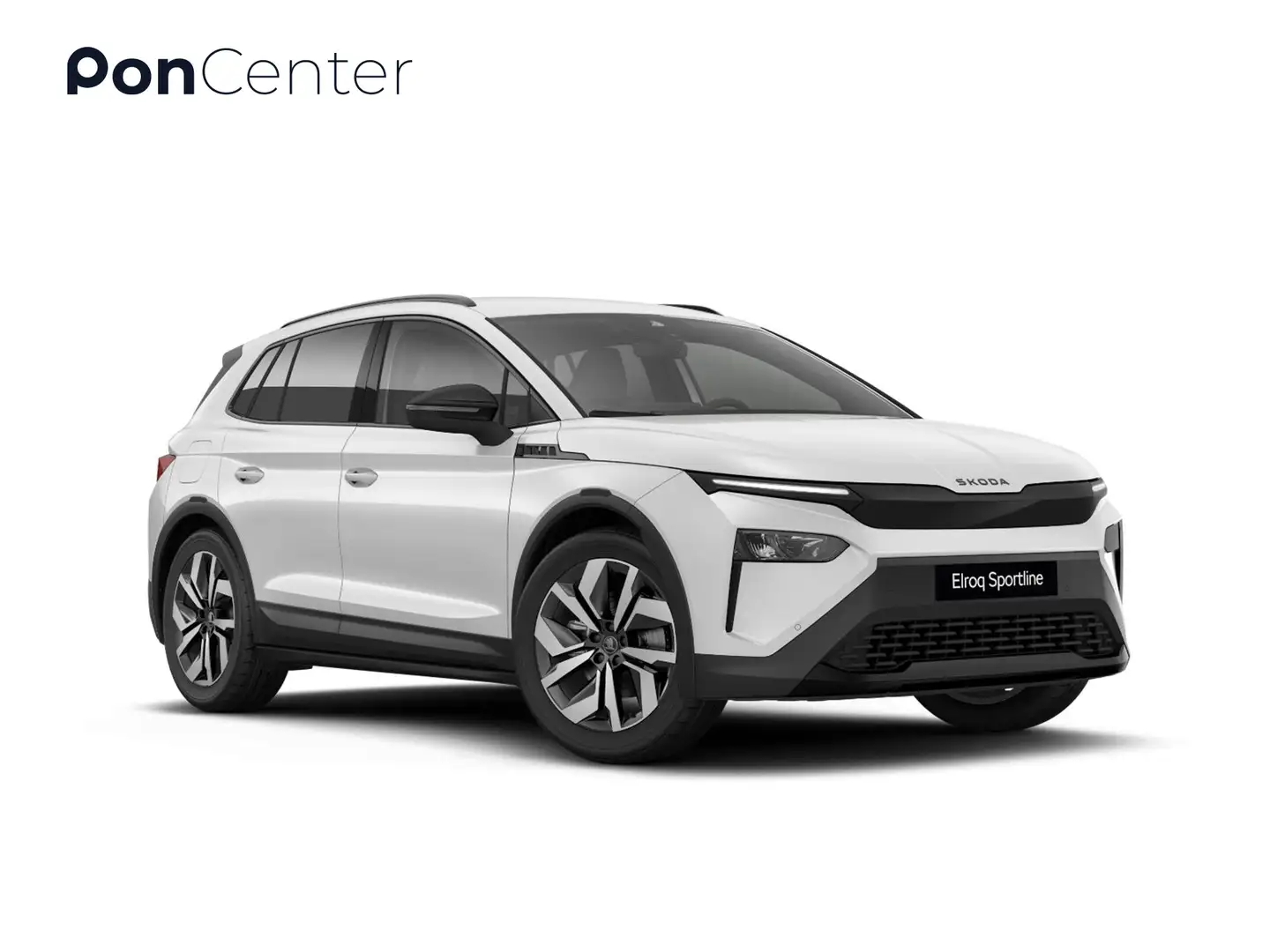 Skoda Elroq Sportline 150 kW / 204 PK Blanco - 1