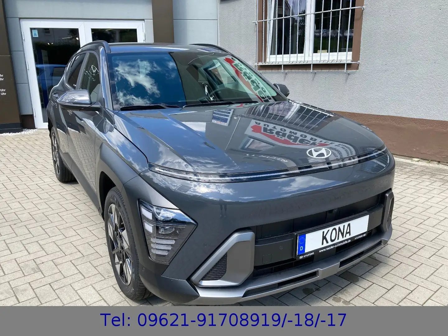 Hyundai KONA 1.6 GDi Hybrid Trend DCT SX2 Grau - 1