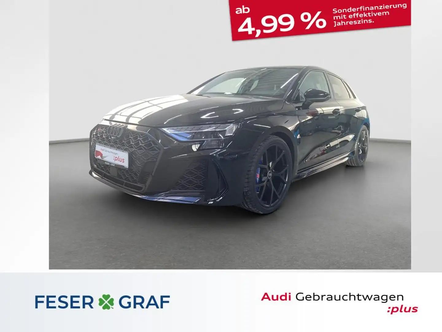 Audi RS3 Sportback 294 kW S tronic Schwarz - 1