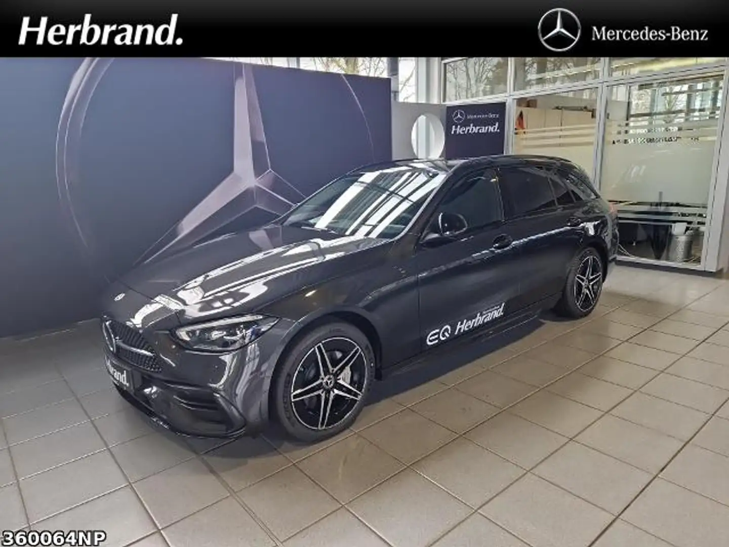 Mercedes-Benz C 300 de T-Modell +AMG+NIGHT+BURMESTER+DIGITAL++ Grau - 1